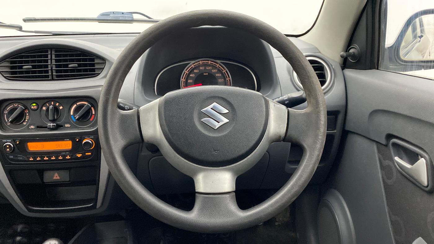 2013 Maruti Alto 800 VXI, Petrol, Manual, 75,470 km, Steering Wheel Close Up