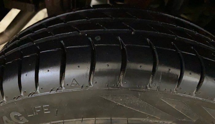 2014 Maruti Alto K10 VXI, Petrol, Manual, 15,526 km, Right Rear Tyre Tread
