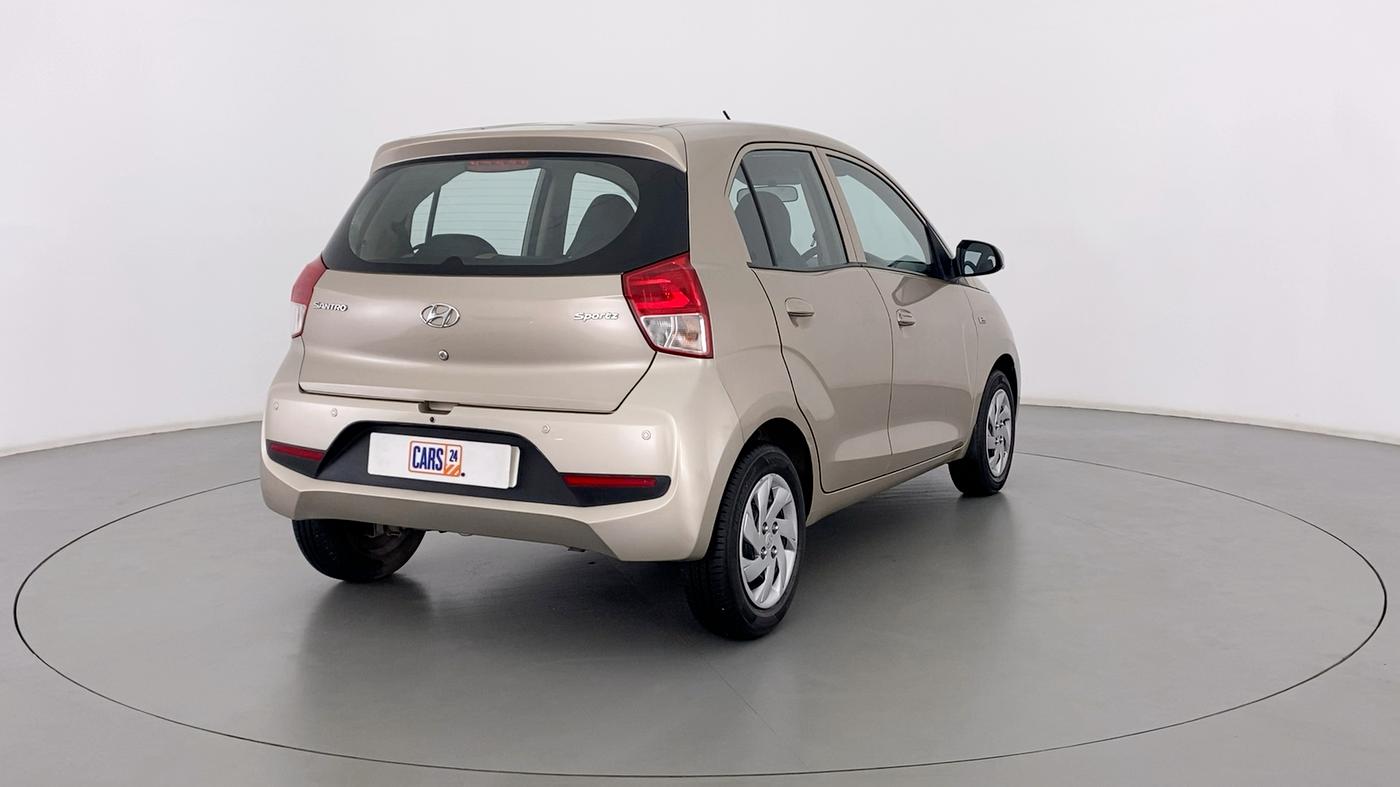 2018 Hyundai NEW SANTRO 1.1 SPORTS AMT, Petrol, Automatic, 10,690 km, Right Back Diagonal