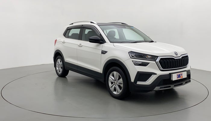 2021 Skoda KUSHAQ AMBITION 1.0L TSI MT, Petrol, Manual, 13,814 km, Right Front Diagonal