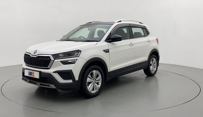 2021 Skoda KUSHAQ AMBITION 1.0L TSI MT, Petrol, Manual, 13,814 km, Left Front Diagonal