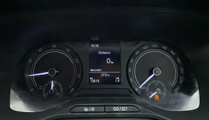 2021 Skoda KUSHAQ AMBITION 1.0L TSI MT, Petrol, Manual, 13,814 km, Odometer Image