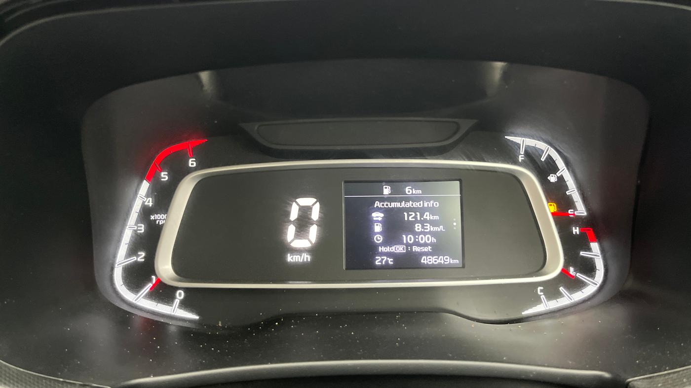 2021 KIA SONET HTX 1.5, Diesel, Manual, 48,554 km, Odometer Image