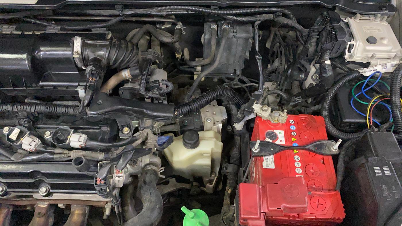 2019 Maruti IGNIS DELTA 1.2 AMT, Petrol, Automatic, 1,10,617 km, Engine View - Left
