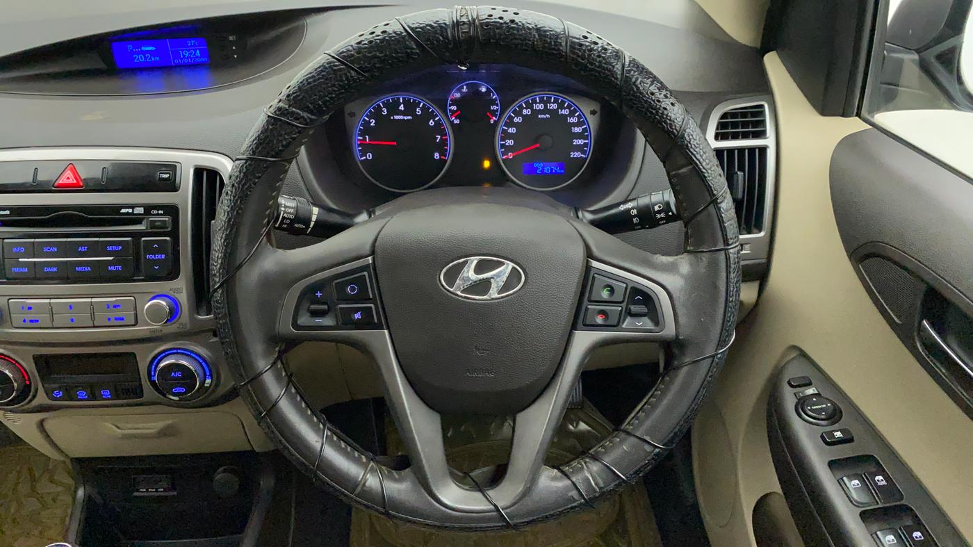 2012 Hyundai i20 SPORTZ 1.2 VTVT, Petrol, Manual, 21,074 km, Steering Wheel Close Up