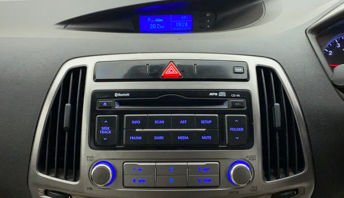 2012 Hyundai i20 SPORTZ 1.2 VTVT, Petrol, Manual, 21,074 km, Infotainment System