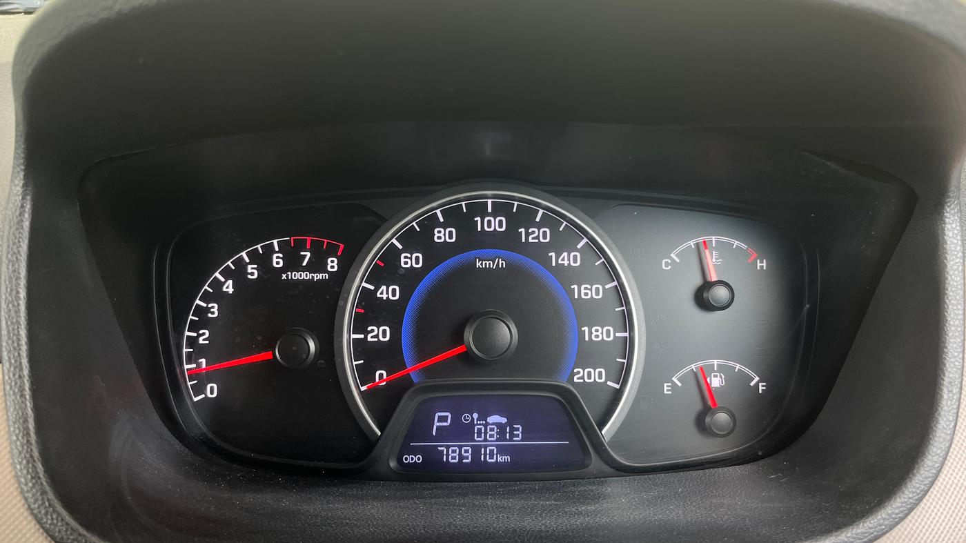 2015 Hyundai Grand i10 ASTA AT 1.2 KAPPA VTVT, Petrol, Automatic, 78,909 km, Odometer Image