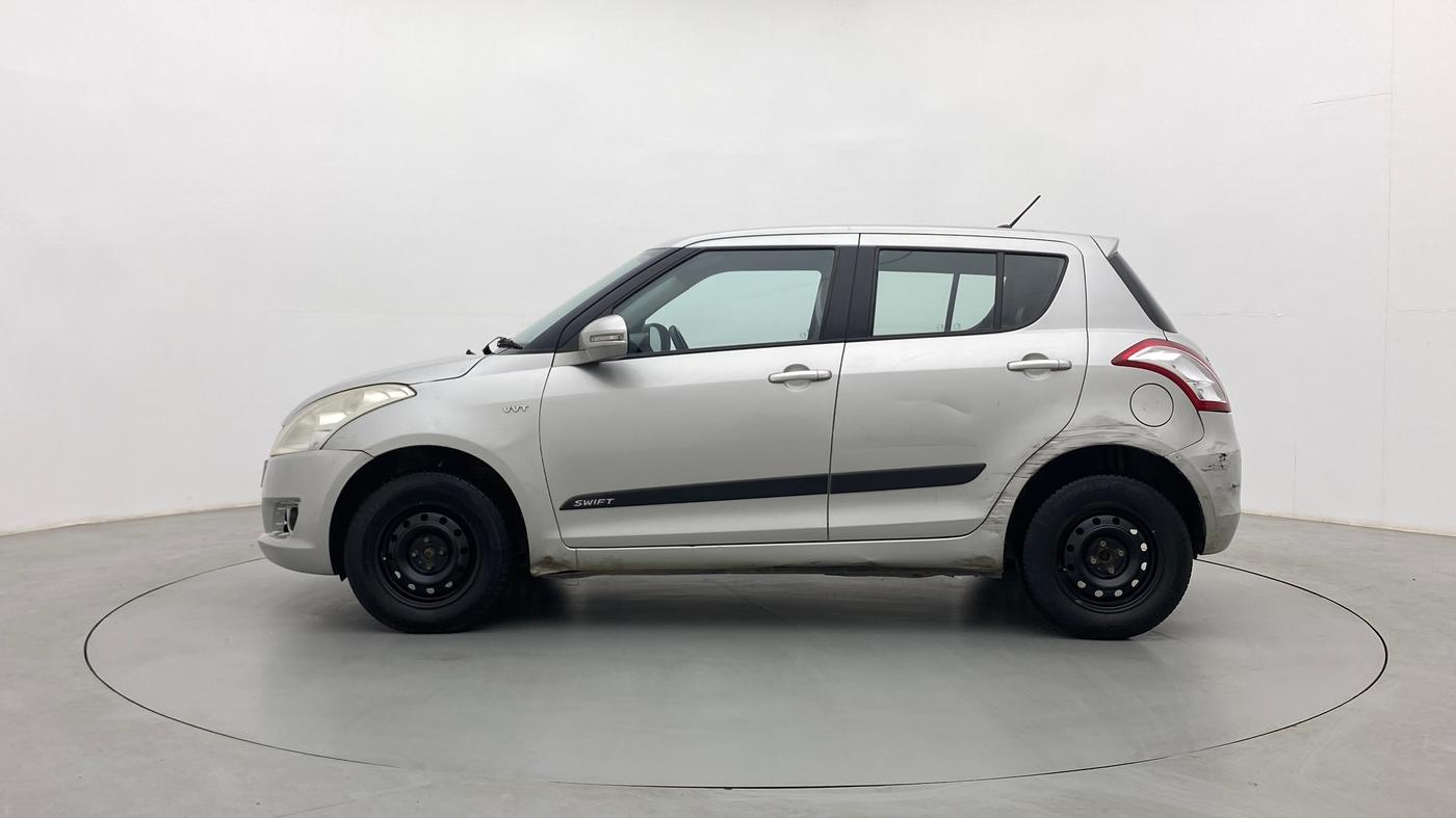 2013 Maruti Swift VXI, Petrol, Manual, 1,21,617 km, Left Side
