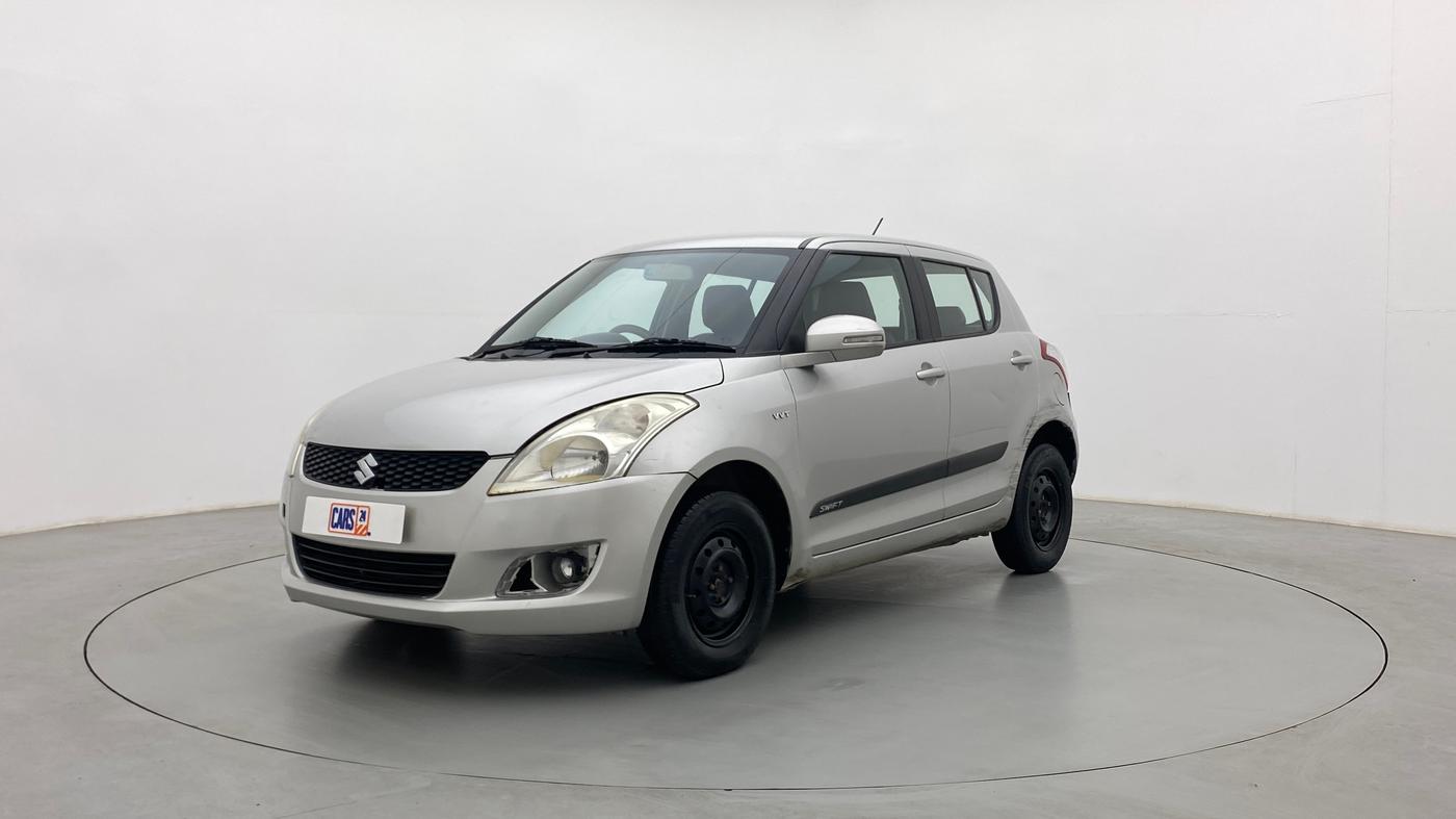 2013 Maruti Swift VXI, Petrol, Manual, 1,21,617 km, Left Front Diagonal