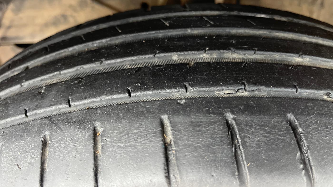 2024 Maruti Baleno SIGMA PETROL 1.2, Petrol, Manual, 7,590 km, Left Front Tyre Tread