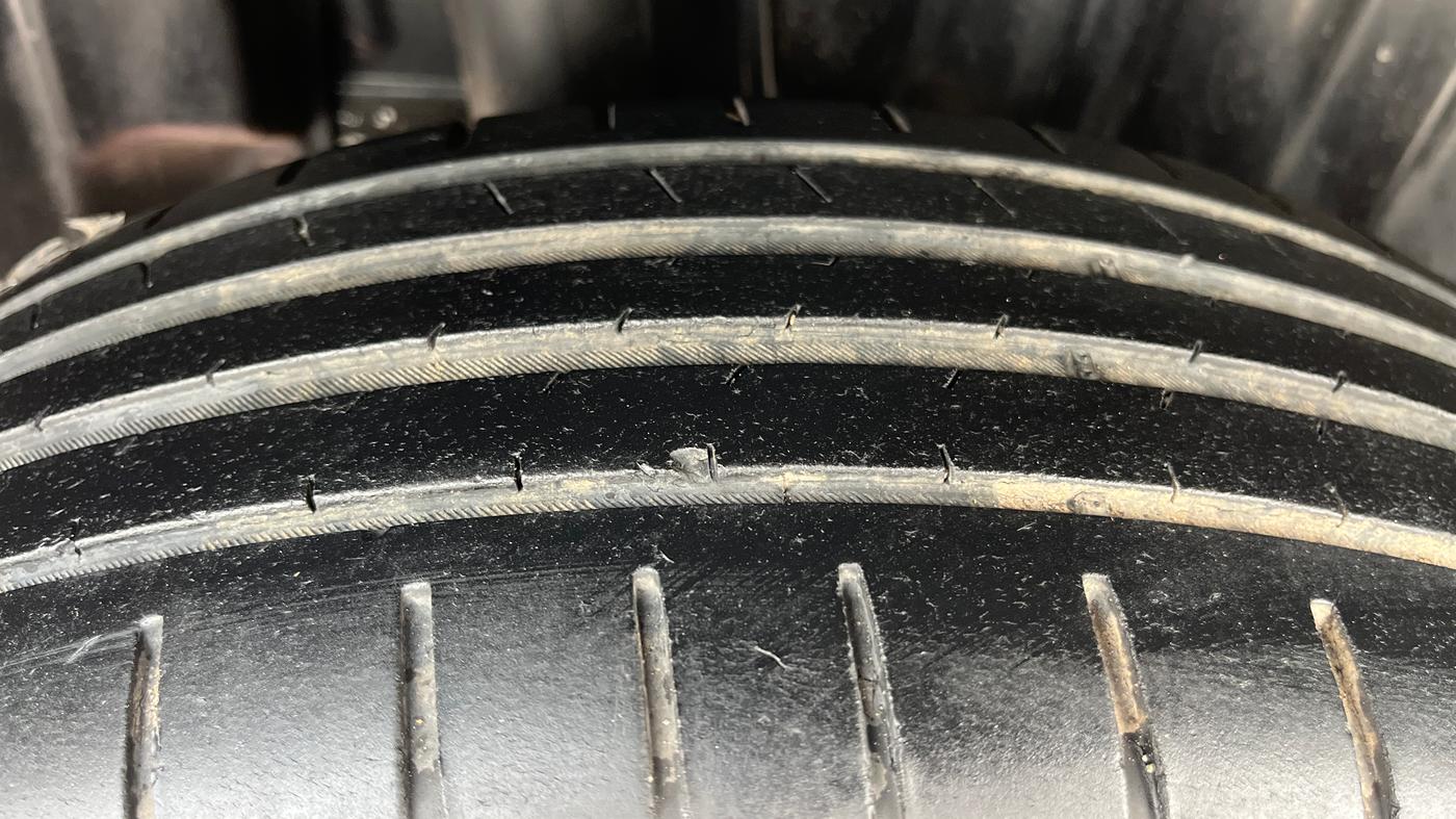 2024 Maruti Baleno SIGMA PETROL 1.2, Petrol, Manual, 7,590 km, Right Rear Tyre Tread