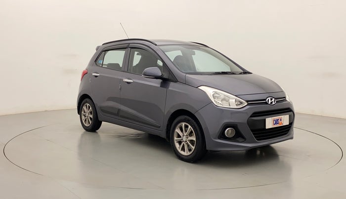 2016 Hyundai Grand i10 ASTA (O) 1.2 KAPPA VTVT, Petrol, Manual, 55,287 km, Right Front Diagonal