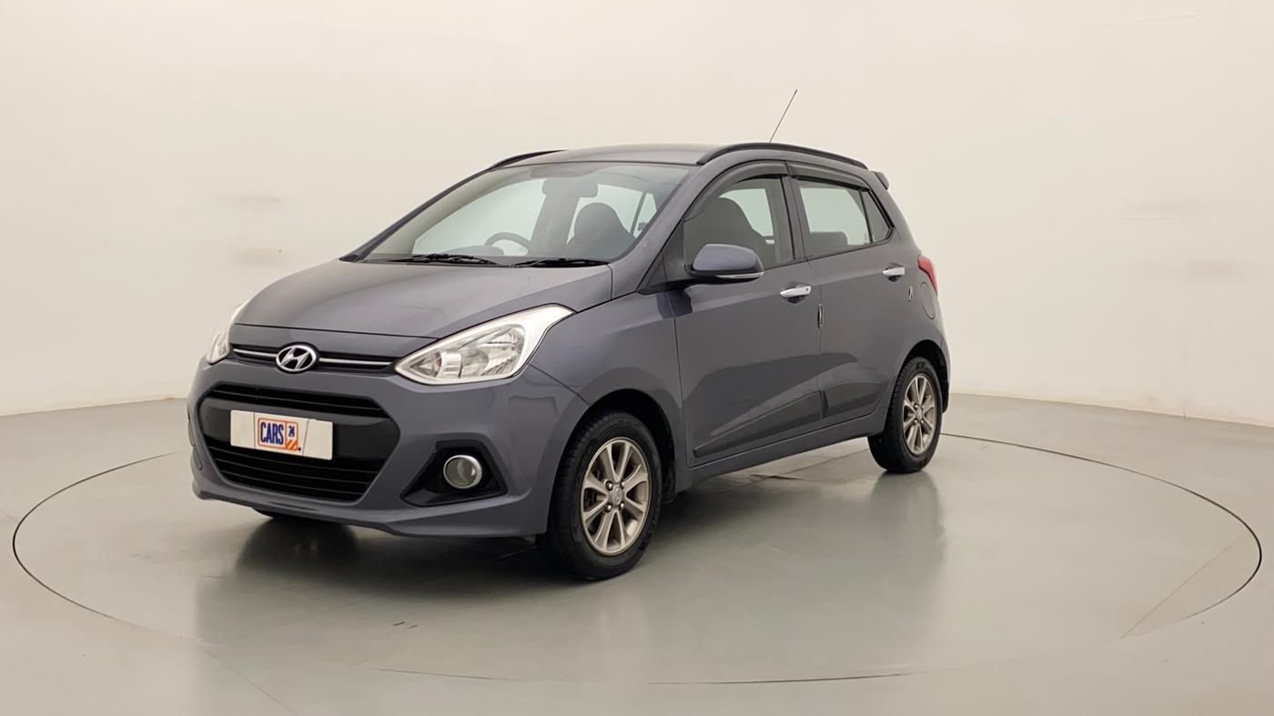 2016 Hyundai Grand i10 ASTA (O) 1.2 KAPPA VTVT, Petrol, Manual, 55,287 km, Left Front Diagonal