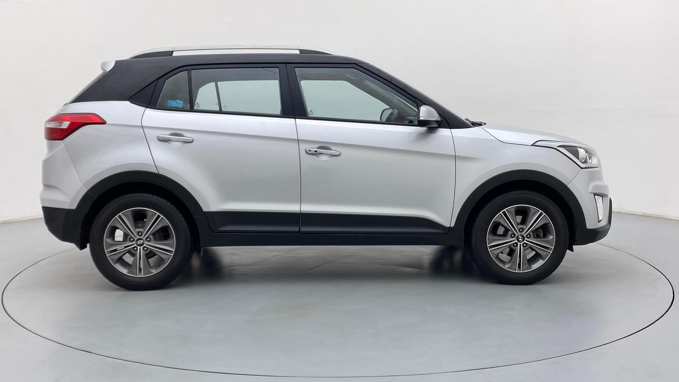 2017 Hyundai Creta 1.6 SX PLUS AUTO PETROL, Petrol, Automatic, 60,956 km, Right Side View