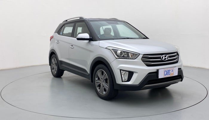 2017 Hyundai Creta 1.6 SX PLUS AUTO PETROL, Petrol, Automatic, 60,956 km, Right Front Diagonal