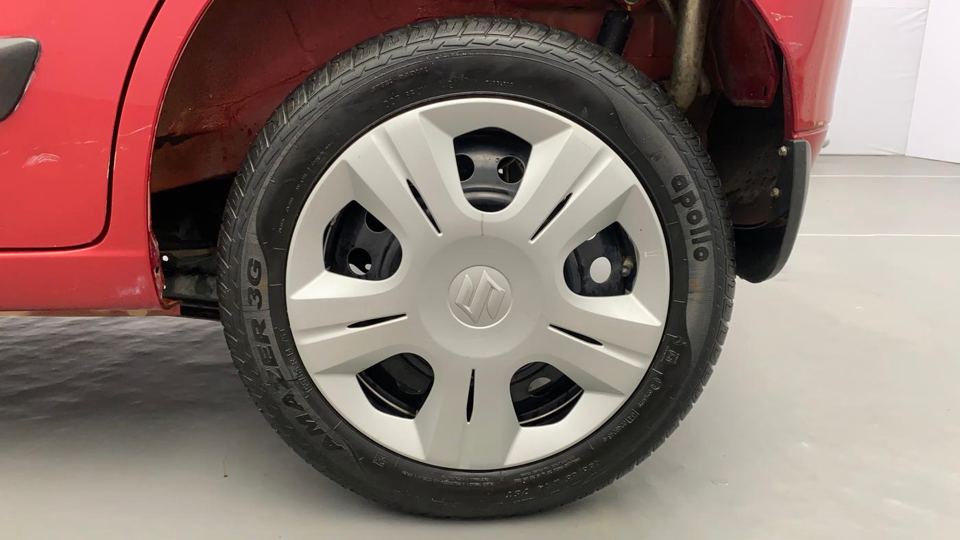 2014 Maruti Wagon R 1.0 VXI, Petrol, Manual, 35,720 km, Left Rear Wheel