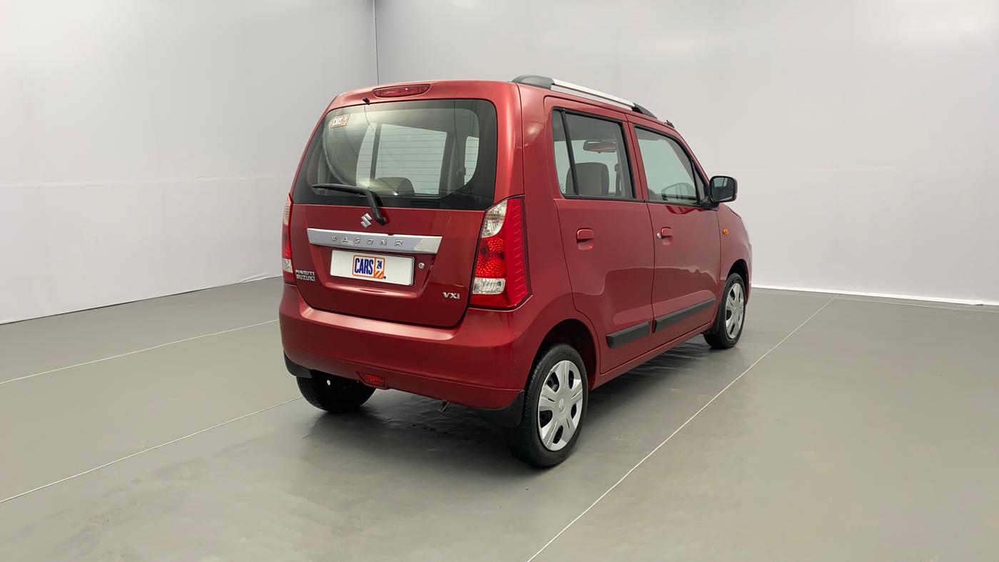 2014 Maruti Wagon R 1.0 VXI, Petrol, Manual, 35,720 km, Right Back Diagonal