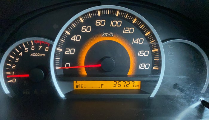 2014 Maruti Wagon R 1.0 VXI, Petrol, Manual, 35,720 km, Odometer Image