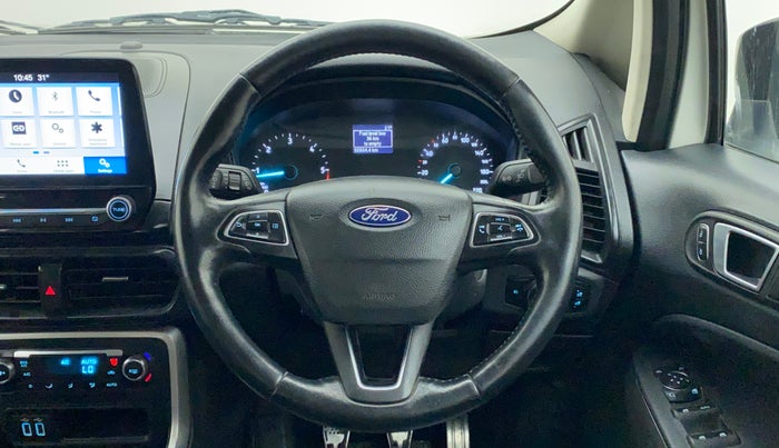 2018 Ford Ecosport TITANIUM 1.5L DIESEL, Diesel, Manual, 1 km, Steering Wheel Close Up