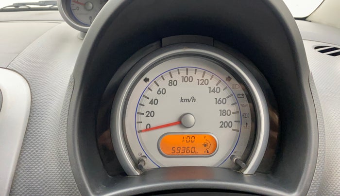2013 Maruti Ritz VXI, Petrol, Manual, 59,321 km, Odometer Image