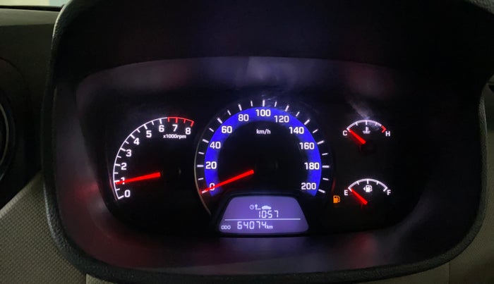 2015 Hyundai Xcent S 1.2, Petrol, Manual, 64,065 km, Odometer Image