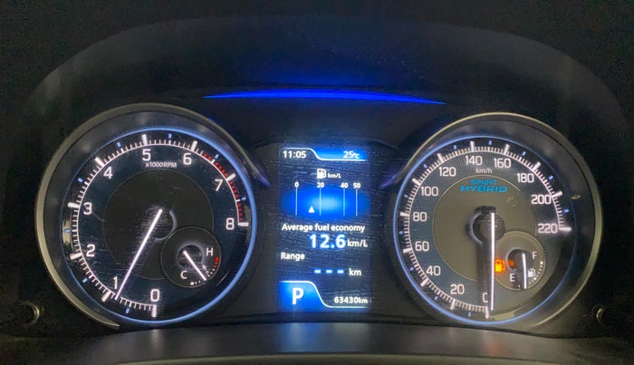 2022 Maruti XL6 ALPHA AT, Petrol, Automatic, 63,393 km, Odometer Image