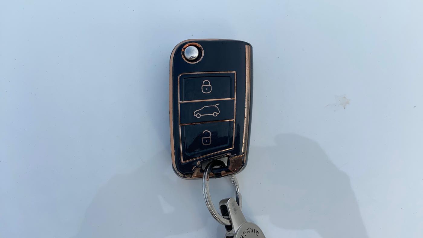 2021 Skoda KUSHAQ STYLE 1.0L TSI AT, Petrol, Automatic, 41,889 km, Key Close Up