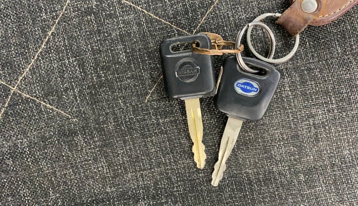 2015 Datsun Go T, Petrol, Manual, 1,22,106 km, Key Close Up