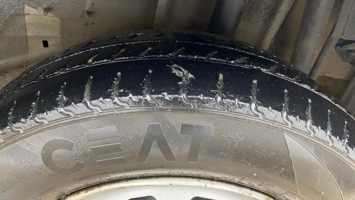 2018 Tata Tiago XM PETROL, Petrol, Manual, 83,861 km, Left Rear Tyre Tread
