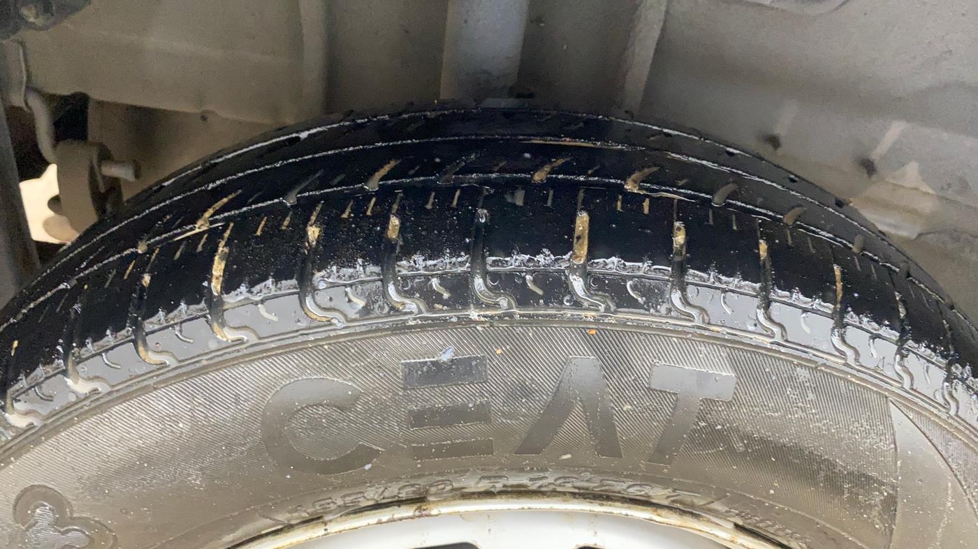 2018 Tata Tiago XM PETROL, Petrol, Manual, 83,861 km, Right Rear Tyre Tread