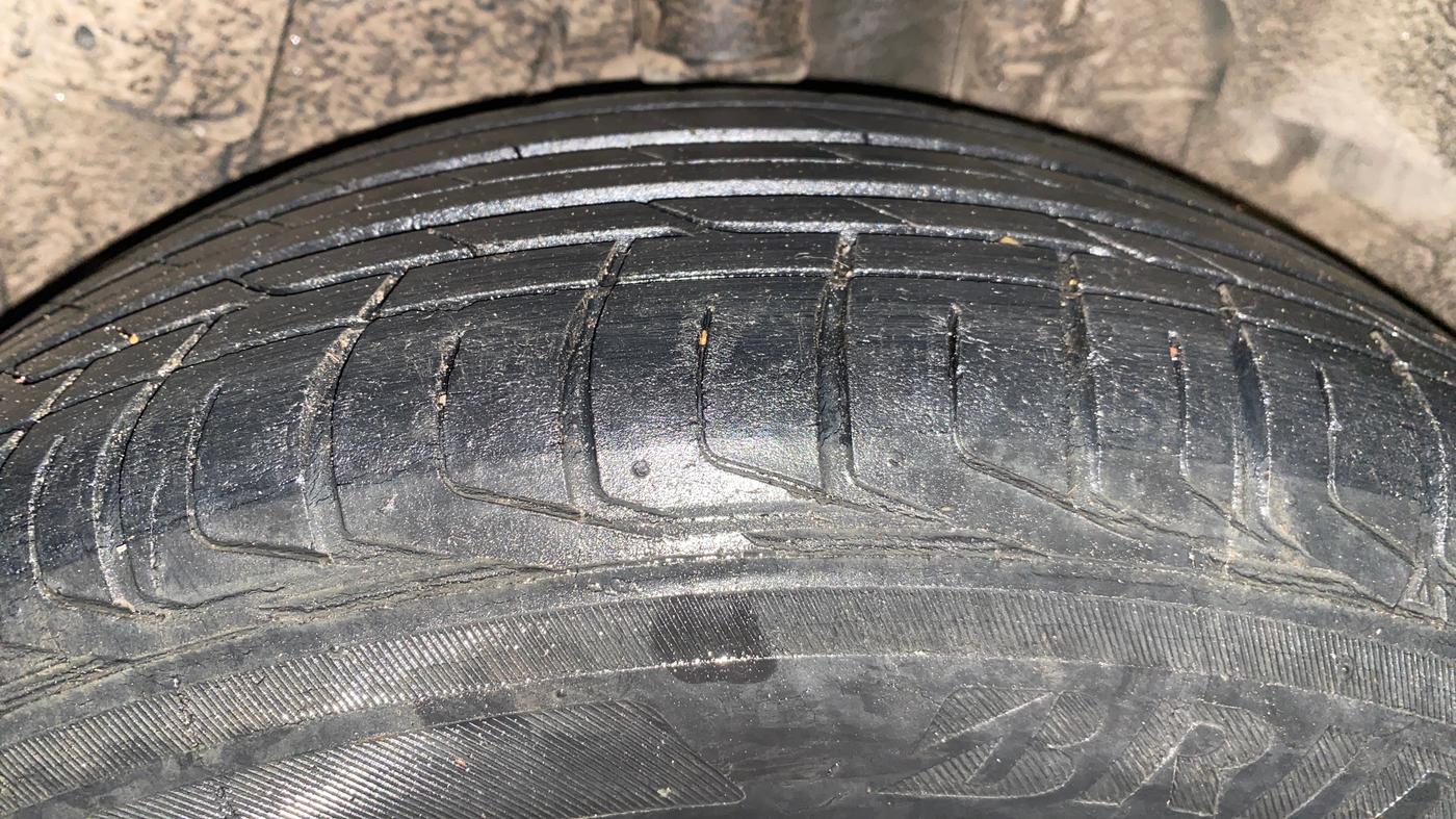 2021 Tata NEXON XZ PLUS PETROL, Petrol, Manual, 37,725 km, Left Rear Tyre Tread
