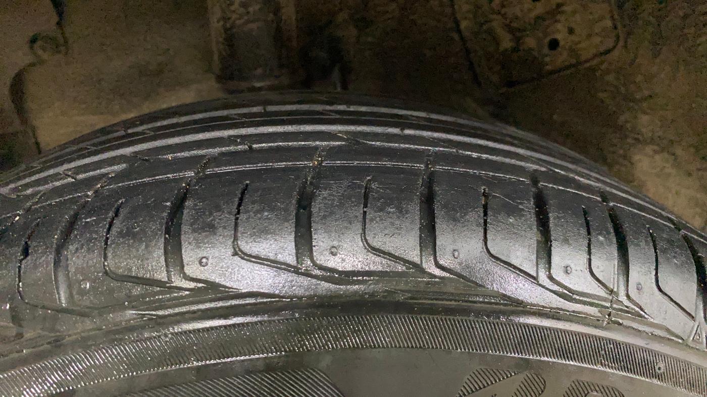 2021 Tata NEXON XZ PLUS PETROL, Petrol, Manual, 37,725 km, Right Rear Tyre Tread