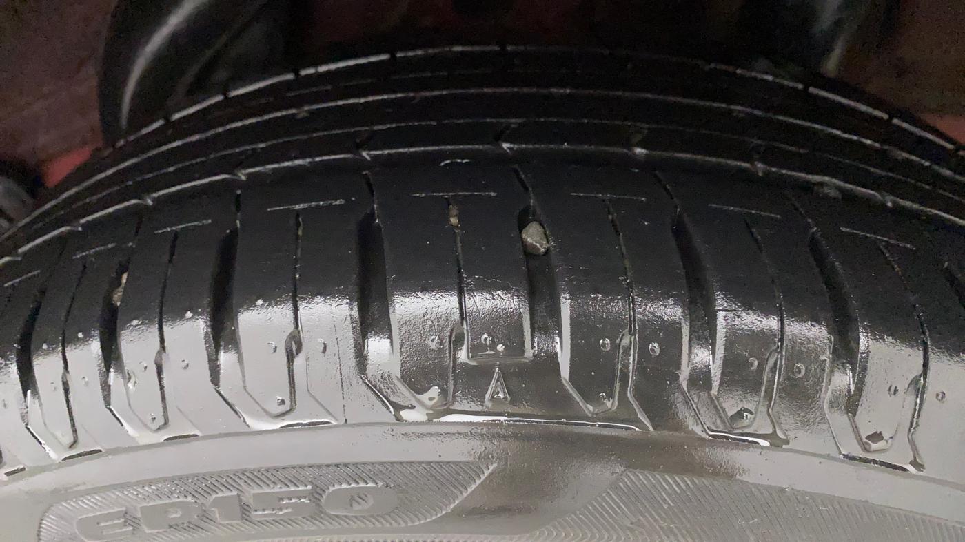 2019 Hyundai Verna 1.6 VTVT SX (O) AT, Petrol, Automatic, 26,671 km, Left Rear Tyre Tread