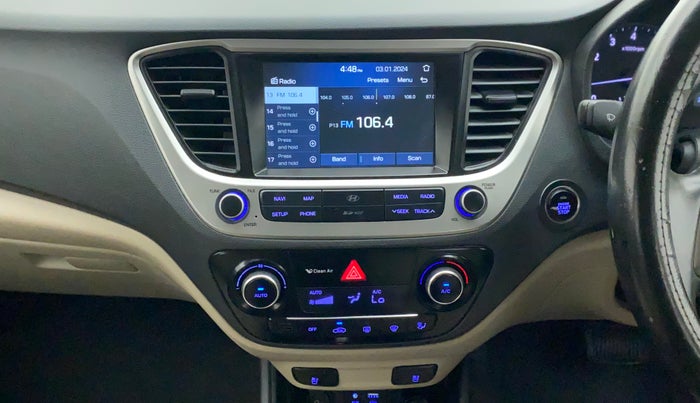 2019 Hyundai Verna 1.6 VTVT SX (O) AT, Petrol, Automatic, 26,671 km, Air Conditioner