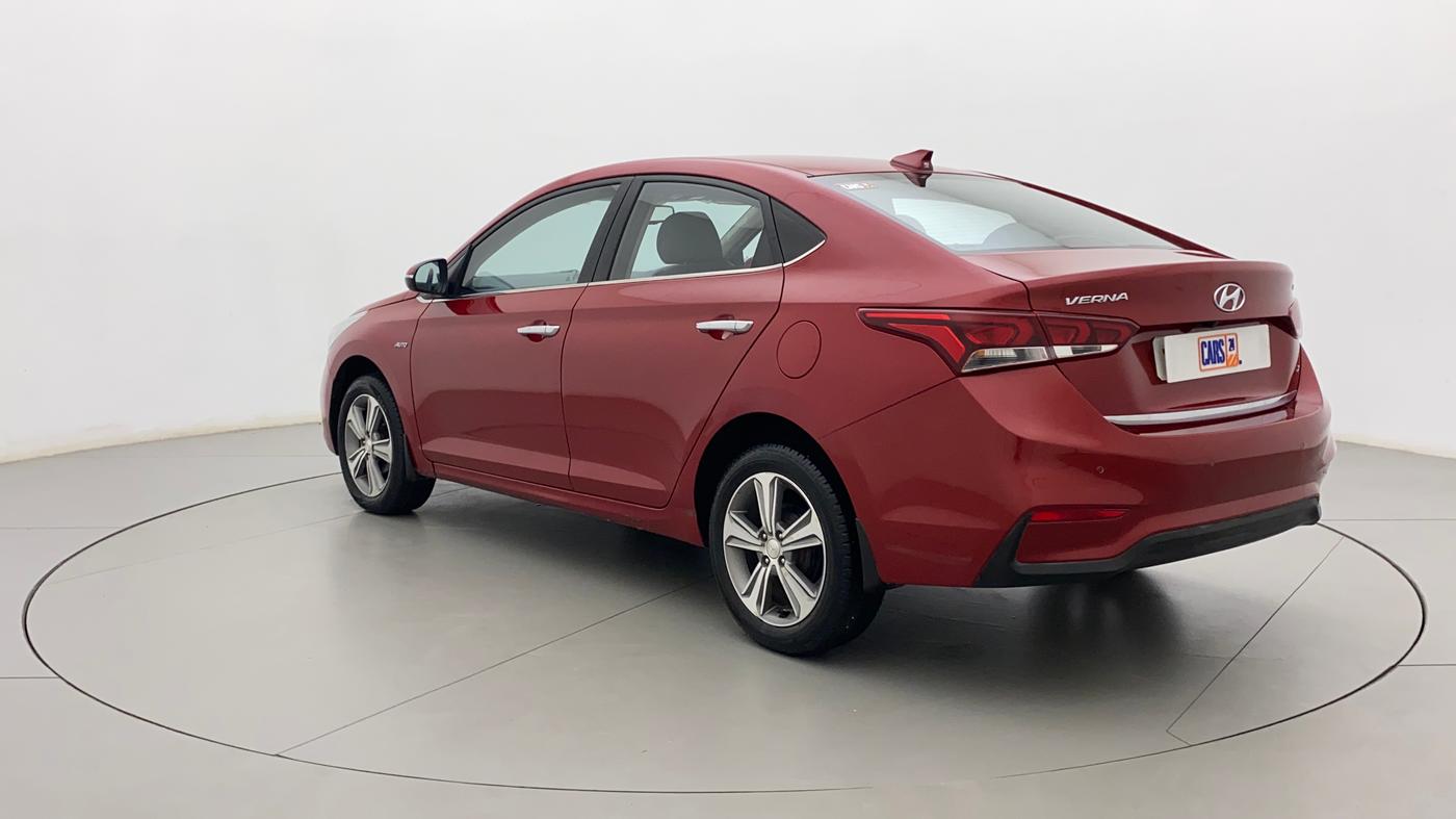 2019 Hyundai Verna 1.6 VTVT SX (O) AT, Petrol, Automatic, 26,671 km, Left Back Diagonal