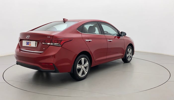 2019 Hyundai Verna 1.6 VTVT SX (O) AT, Petrol, Automatic, 26,671 km, Right Back Diagonal