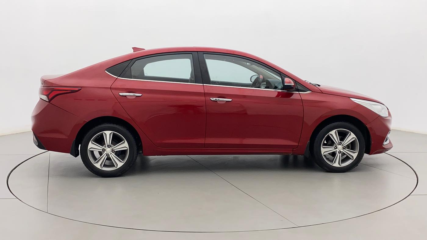 2019 Hyundai Verna 1.6 VTVT SX (O) AT, Petrol, Automatic, 26,671 km, Right Side View