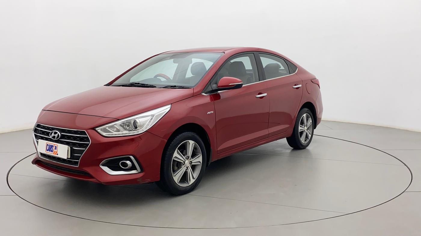 2019 Hyundai Verna 1.6 VTVT SX (O) AT, Petrol, Automatic, 26,671 km, Left Front Diagonal