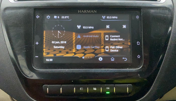 2022 Tata Tiago XZ PLUS CNG, CNG, Manual, 16,775 km, Infotainment System