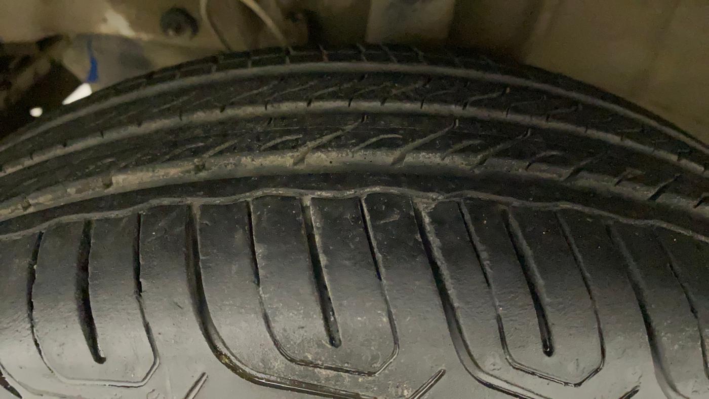 2022 Tata Tiago XZ PLUS CNG, CNG, Manual, 16,775 km, Left Front Tyre Tread