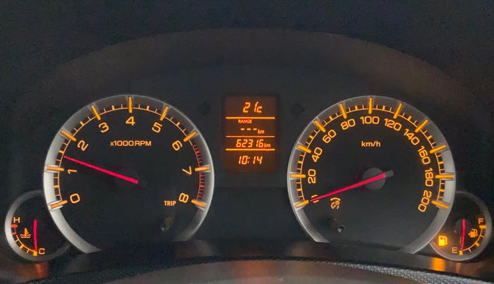 2012 Maruti Swift ZXI, Petrol, Manual, 62,316 km, Odometer Image