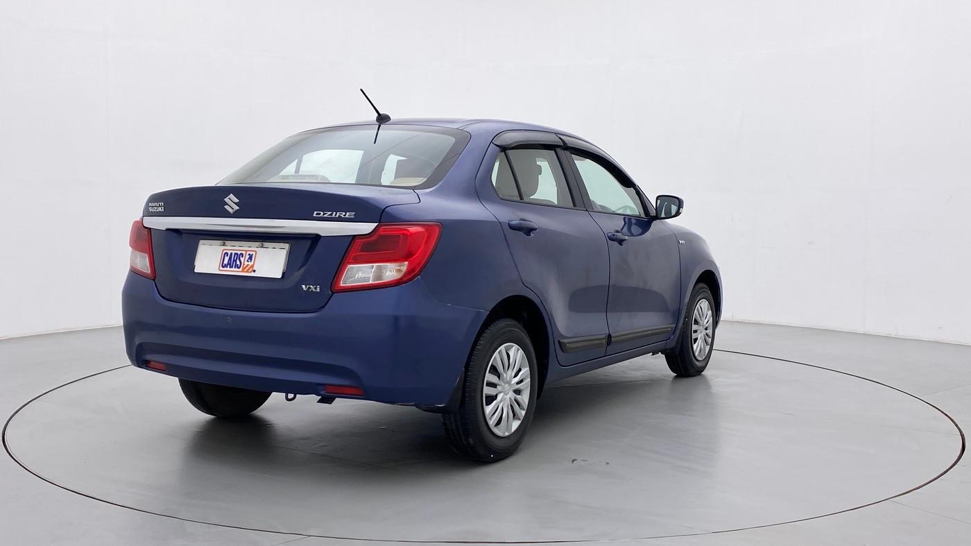 2017 Maruti Dzire VXI, Petrol, Manual, 37,536 km, Right Back Diagonal
