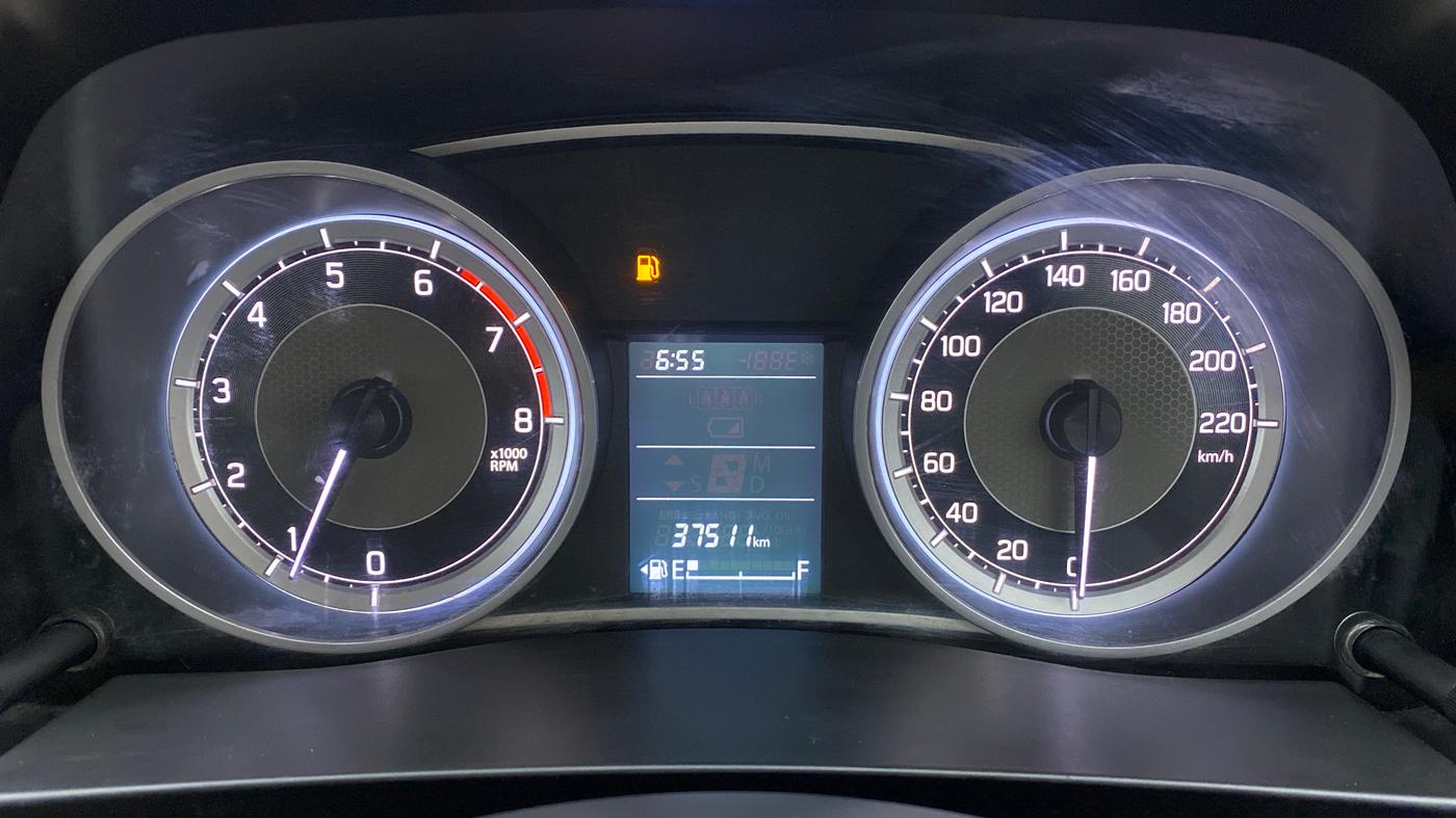 2017 Maruti Dzire VXI, Petrol, Manual, 37,536 km, Odometer Image