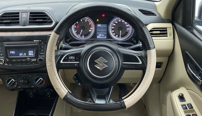 2017 Maruti Dzire VXI, Petrol, Manual, 37,536 km, Steering Wheel Close Up