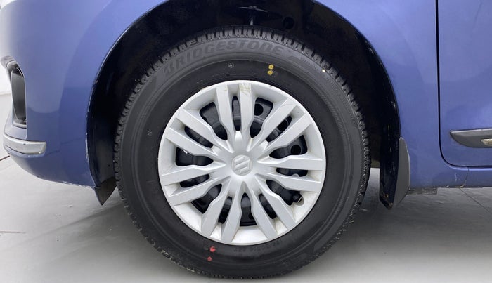 2017 Maruti Dzire VXI, Petrol, Manual, 37,536 km, Left Front Wheel