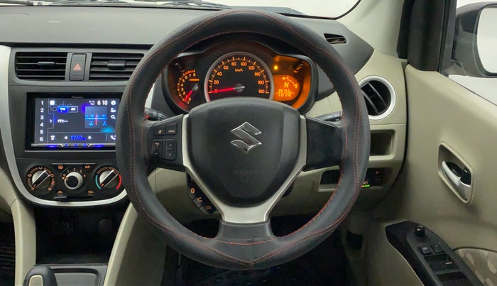 2015 Maruti Celerio ZXI AMT, CNG, Automatic, 39,155 km, Steering Wheel Close Up