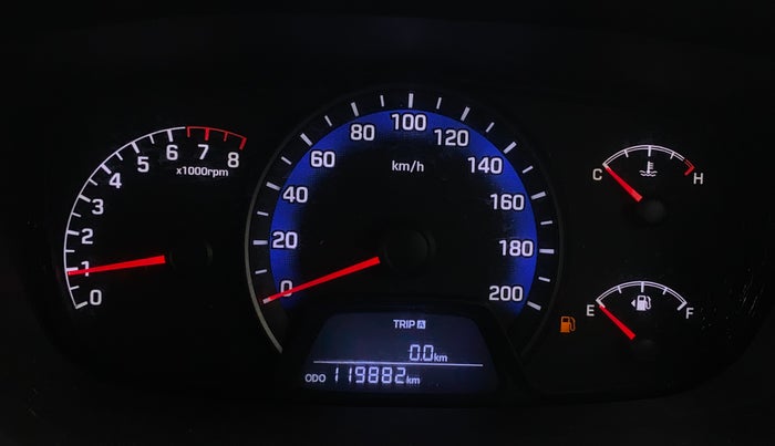 2014 Hyundai Xcent S 1.1 CRDI, Diesel, Manual, 1,19,879 km, Odometer Image