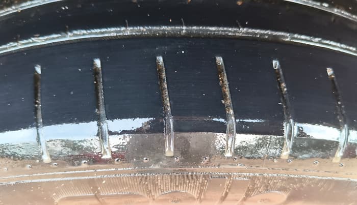 2018 Maruti Baleno ALPHA CVT PETROL 1.2, Petrol, Automatic, 59,893 km, Left Rear Tyre Tread