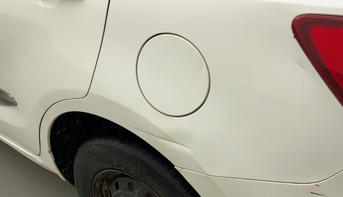 2018 Maruti Dzire VXI AMT, CNG, Automatic, 96,045 km, Left quarter panel - Slightly dented