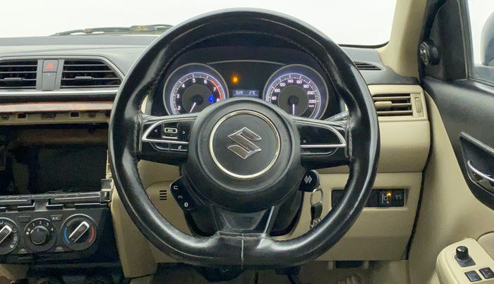 2018 Maruti Dzire VXI AMT, CNG, Automatic, 96,045 km, Steering Wheel Close Up